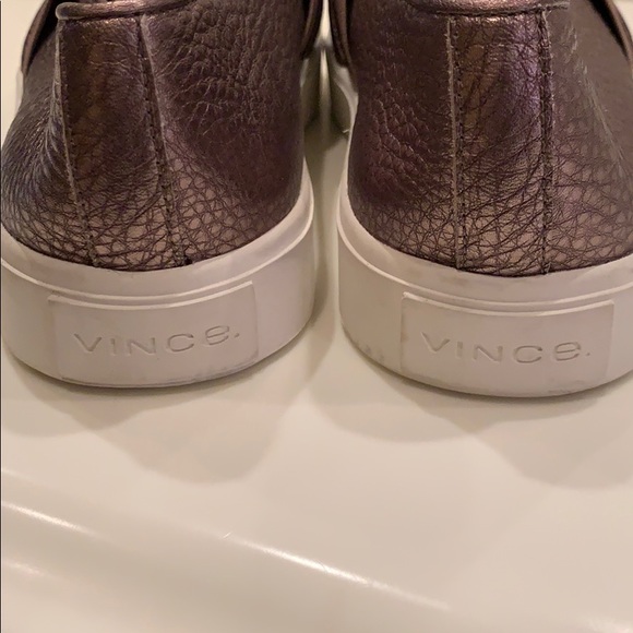 VINCE BLAIR METALLIC COPPER/BRONZE SNEAKERS—MINT! 5.5 - Picture 2 of 8